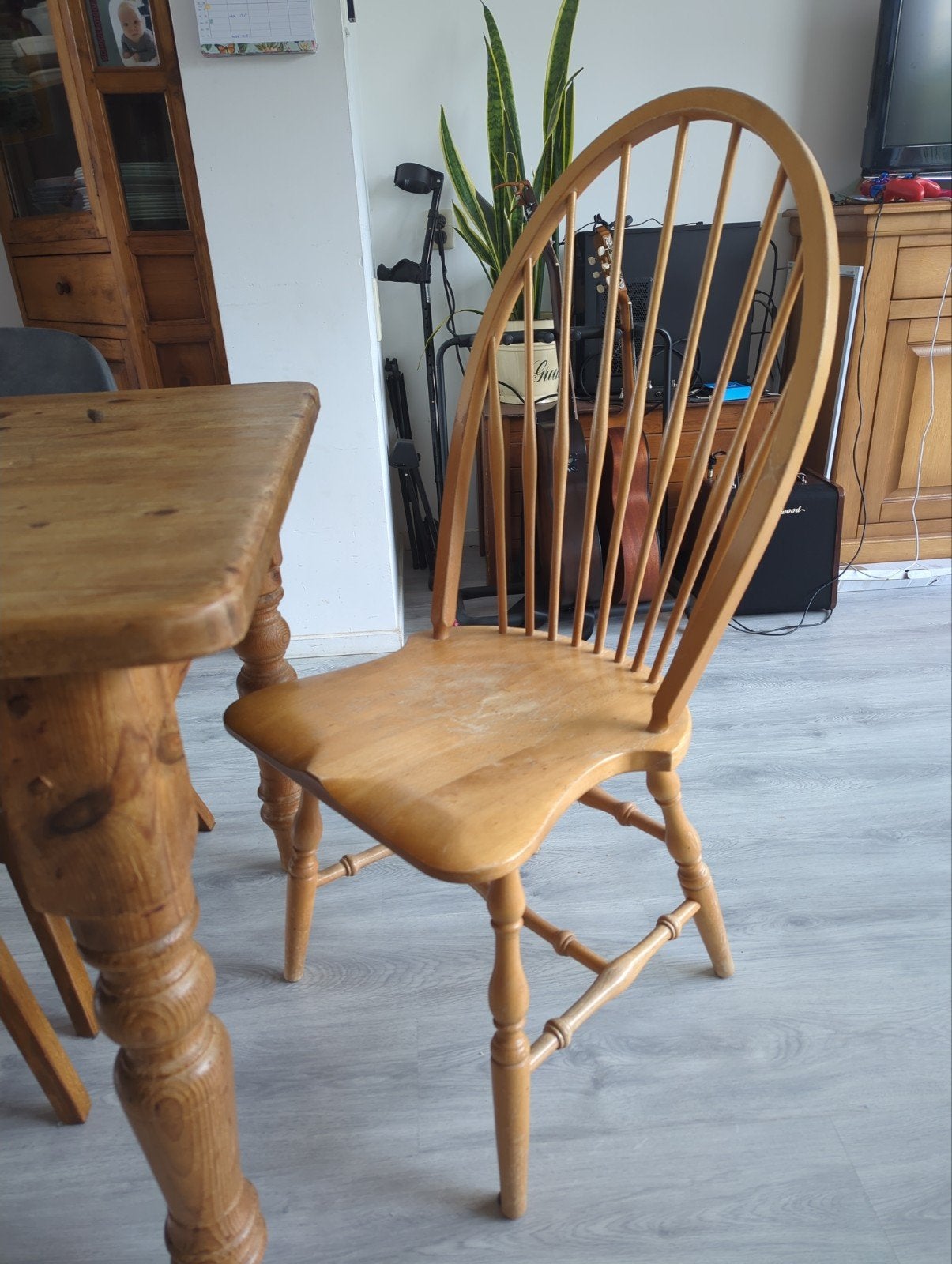 2 Klassieke Windsor spijlenstoelen, Ophalen
