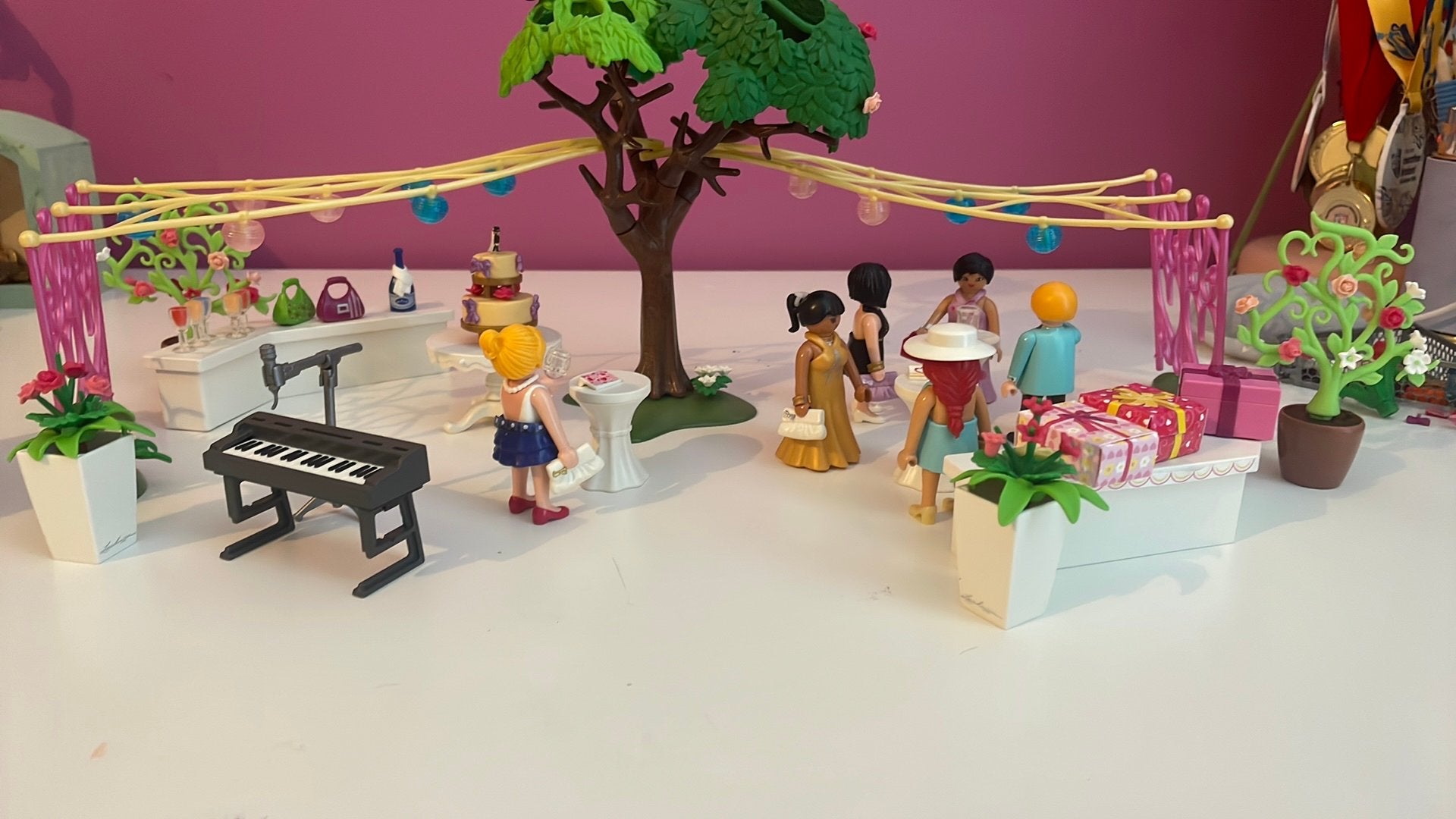 Bruiloft playmobil met poppetjes, Ophalen, Complete set, Overige typen, Zo goed als nieuw