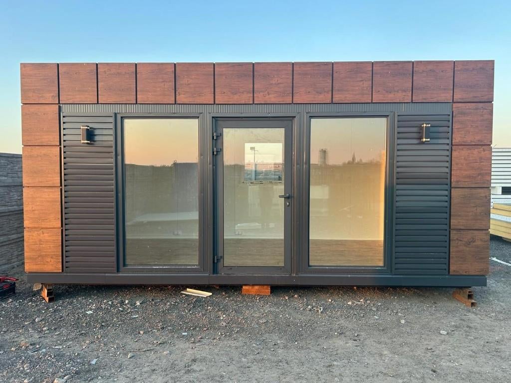 Kantoorcontainer, wooncontainer, tuinhuisje, kantoorunit, Ophalen of Verzenden