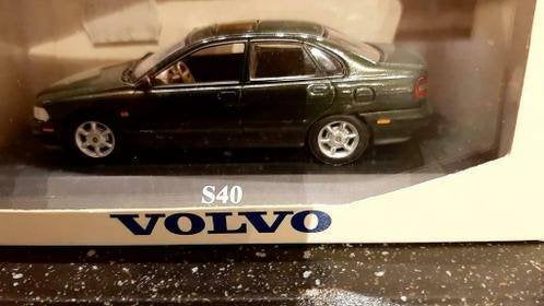 Minichamps Volvo S40 1996 donkergroen metallic, Ophalen of Verzenden, Nieuw, Auto, MiniChamps