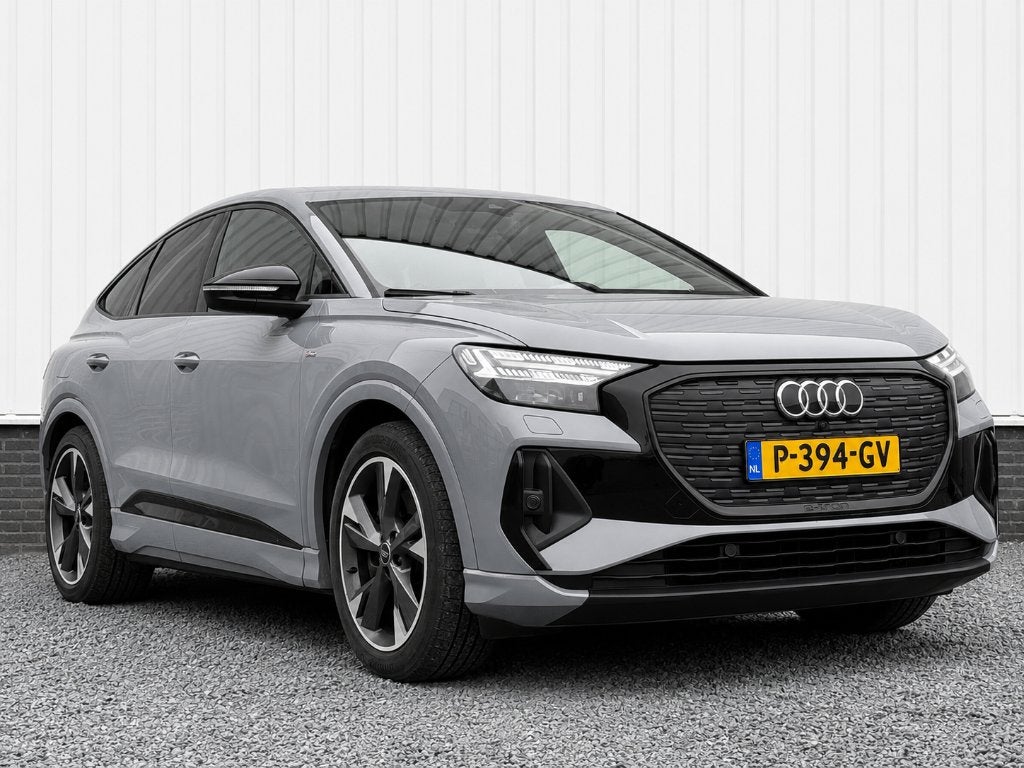 Audi Q4 Sportback 40 E-tron S-edition 77kWh, Bouwjaar 2022, Automaat, Achterwielaandrijving, 495 min, Origineel Nederlands