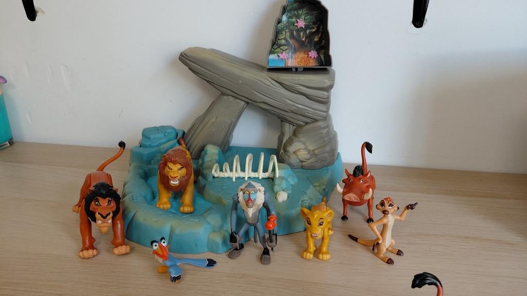 Disney lion king speelset King's pride, Verzamelen, Disney, Ophalen of Verzenden