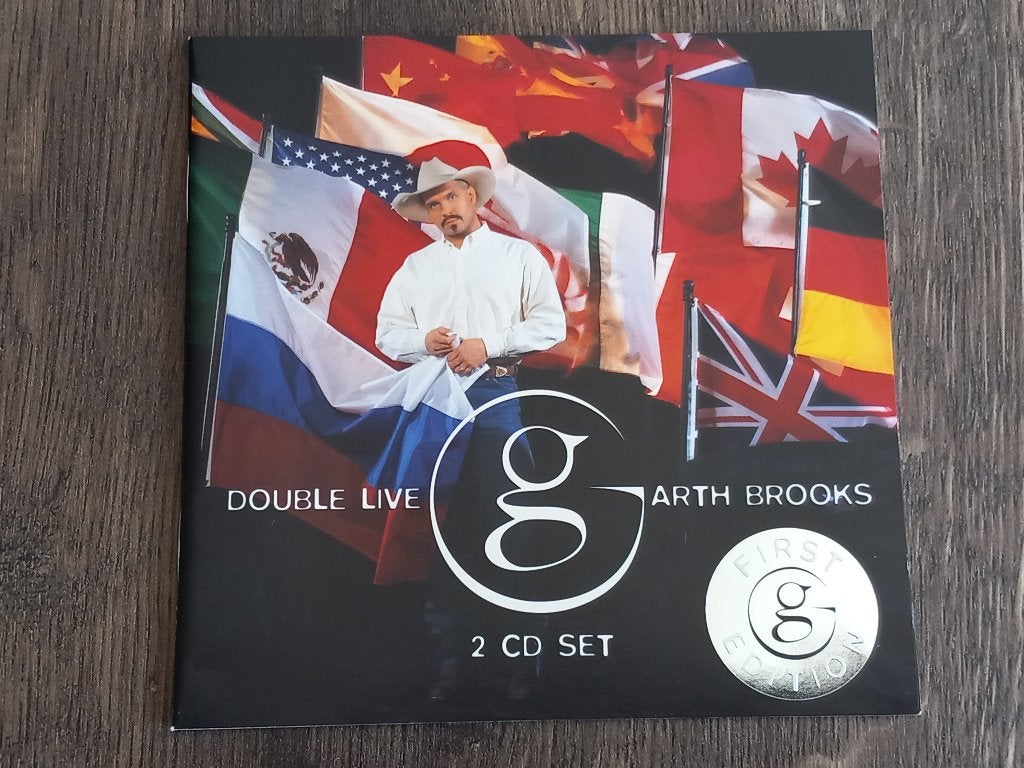 2CD  Garth Brooks - Double live (1998)  FIRST EDITION, Cd's en Dvd's, Ophalen of Verzenden, Zo goed als nieuw
