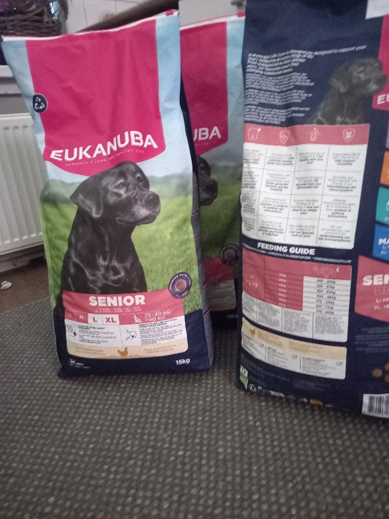 Eukanuba senior grote honden 40 kilo, Dieren en Toebehoren, Ophalen of Verzenden, Hond