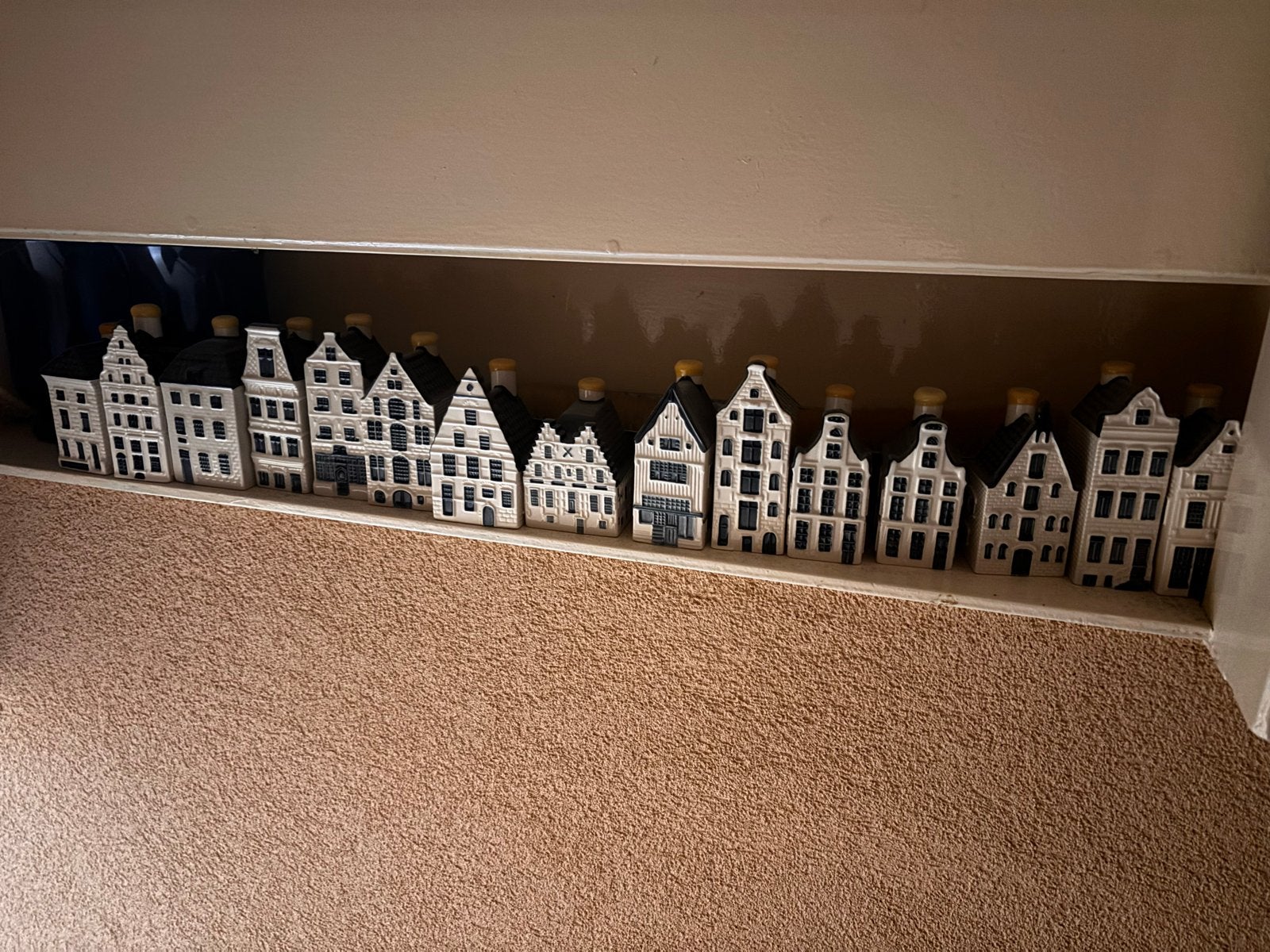KLM huisjes collectie (15 stuks) - niet gevuld!, Ophalen of Verzenden, Gebruikt