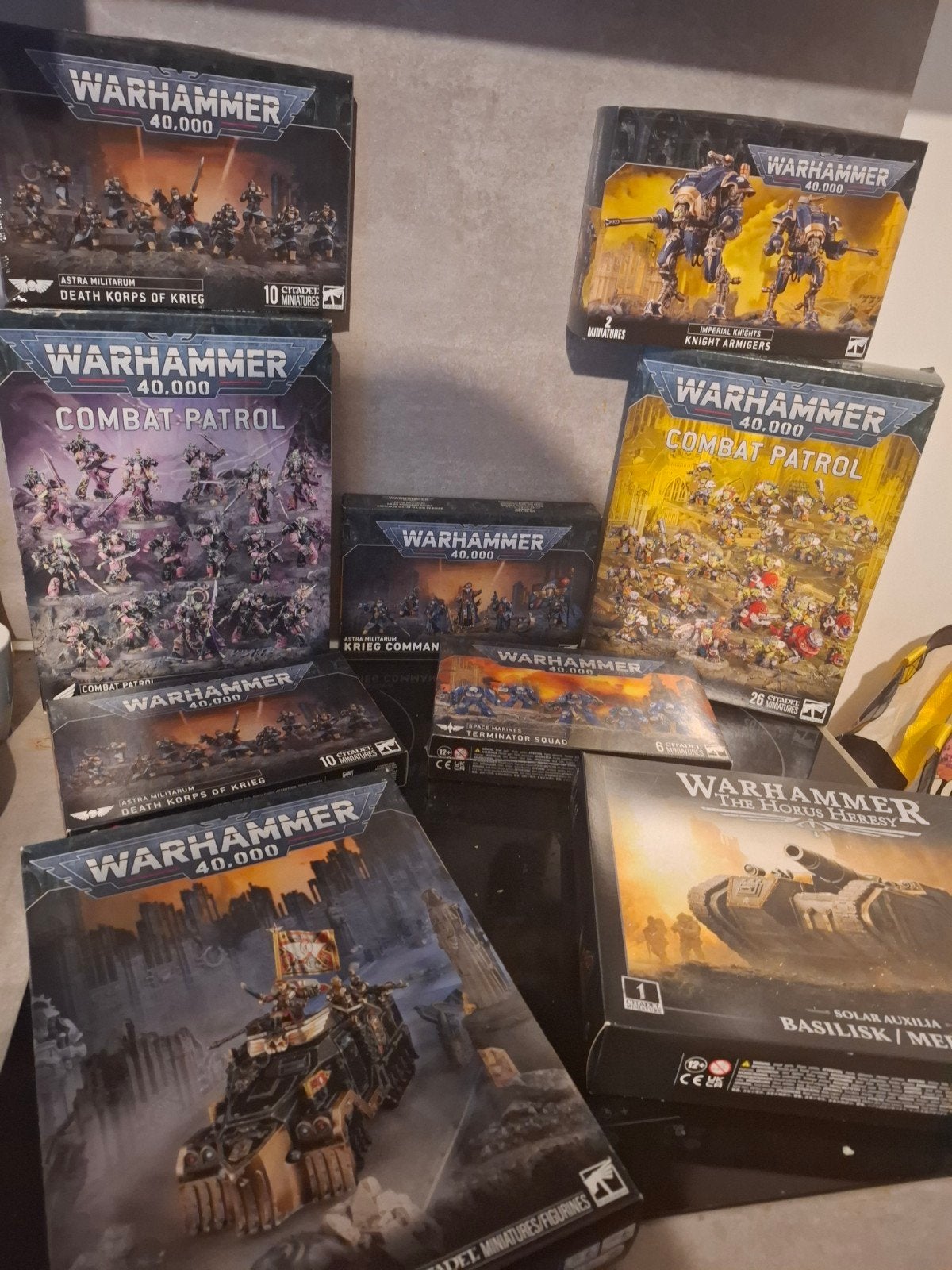 Grote collectie Warhammer 40.000 miniaturen en sets, Ophalen, Nieuw, Warhammer 40000, Figuurtje(s)