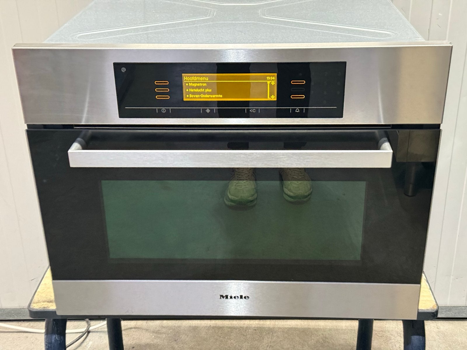 Miele H5080BM Inbouw Combi-oven INRUIL MOGELIJK, De laan 8, 45 tot 50 cm, Hete lucht, Ophalen of Verzenden