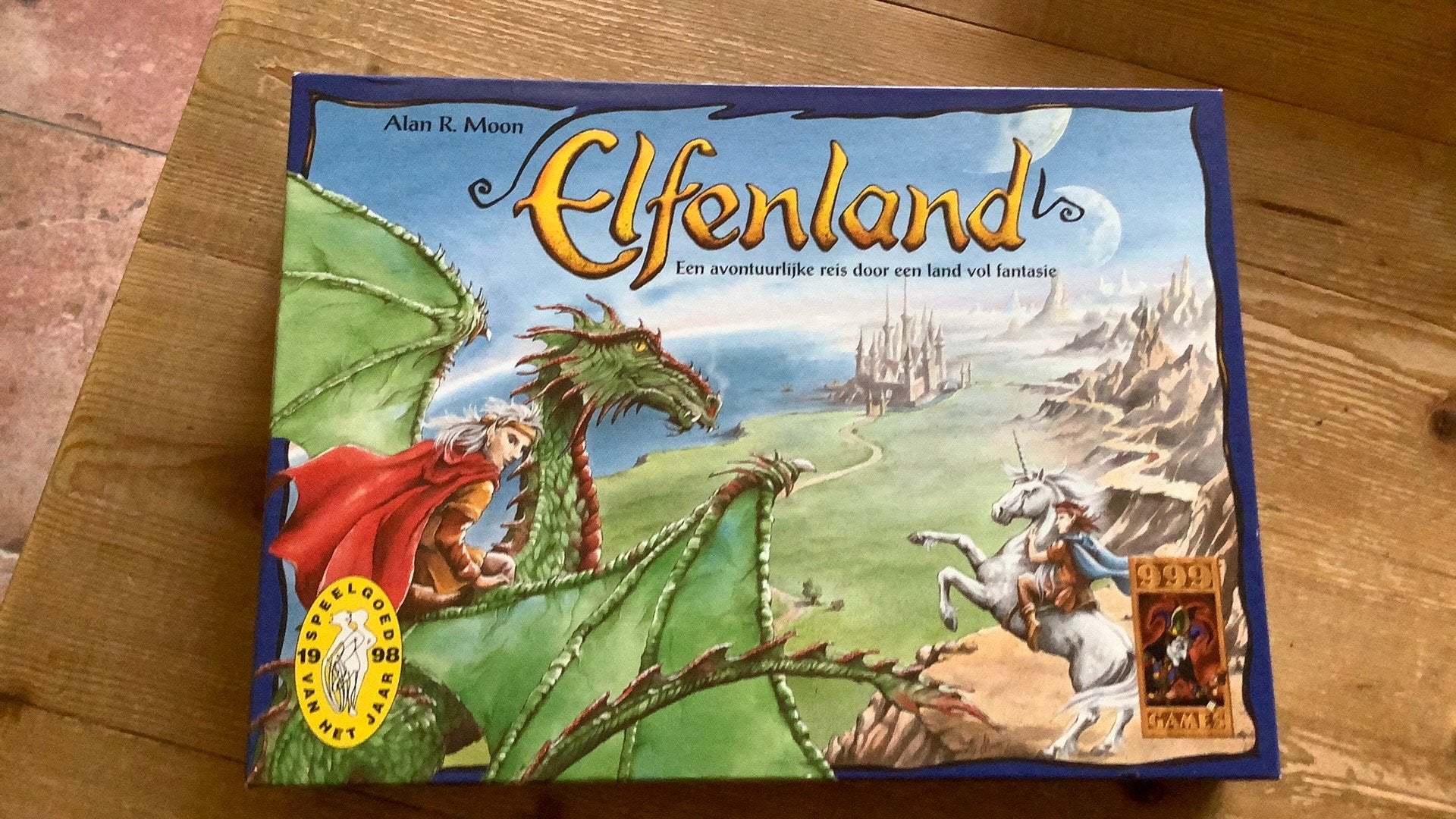 Elfenland – 999 Games – eerste editie (1998) Compleet, Ophalen, Zo goed als nieuw