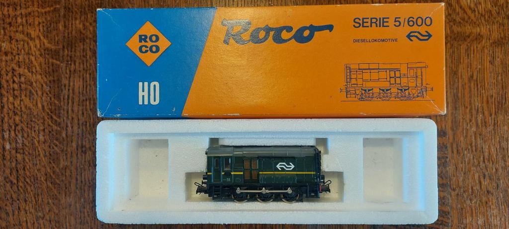Roco NS Diesellocomotief Serie 5/600 - rijdend weggezet, Gebruikt, Ophalen of Verzenden, NS, Roco