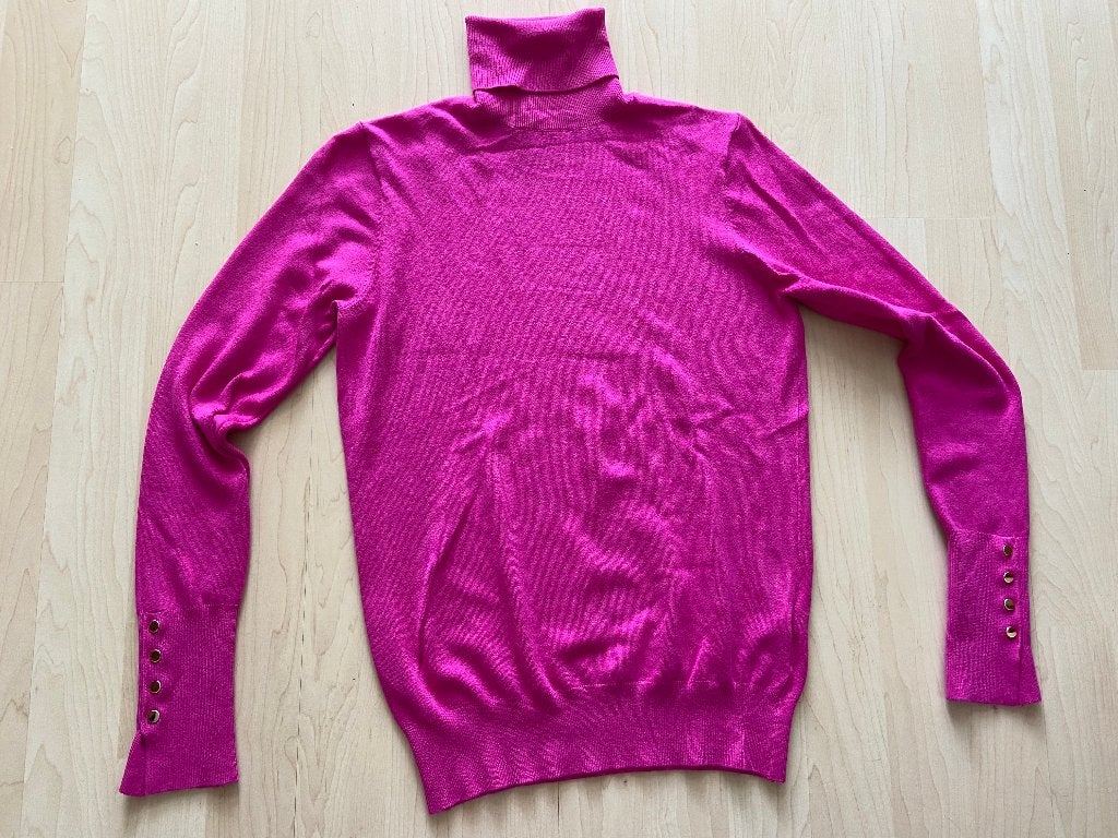 Cyclaamkleurige coltrui van Zara mt S, Zara, Ophalen of Verzenden, Zo goed als nieuw, Roze