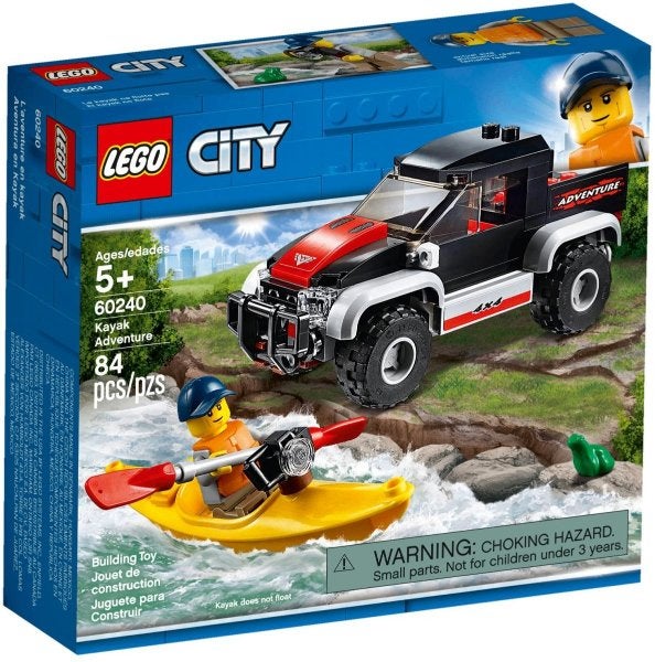 Lego City set 60240 Kajak avontuur, City, Lego, Nieuw, Ophalen of Verzenden
