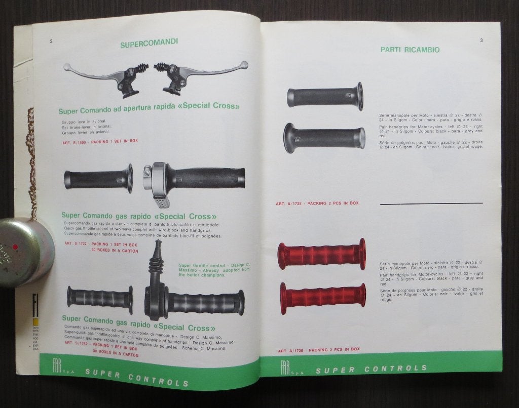 FAR Catalogus Edizione 1975 - Motorfietsaccessoires, Verzenden, Overige merken