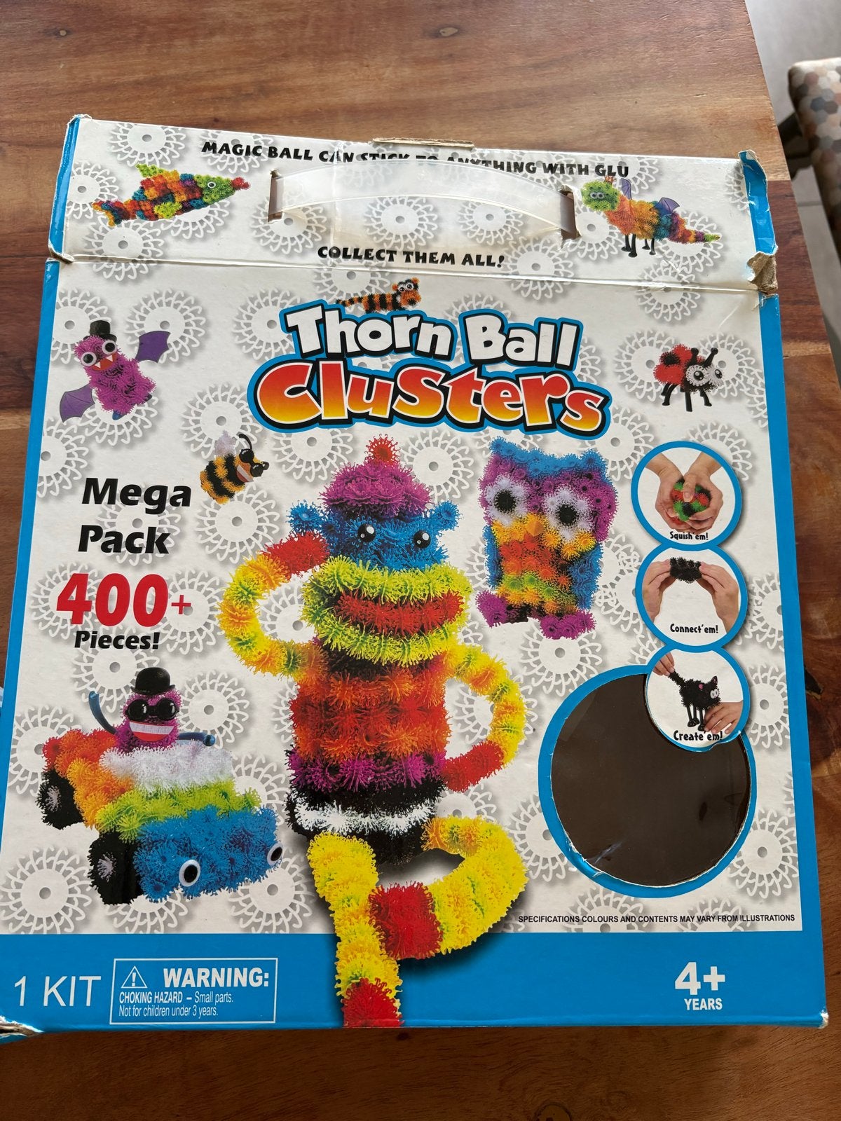 Bunchems Thorn Ball Clusters Mega Pack 400+ Stuks, Ophalen of Verzenden, Gebruikt, Knutselen