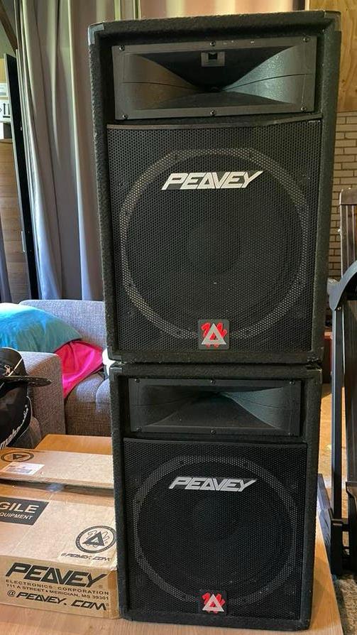 Peavey Eurosys 500XT speakers, Ophalen, Gebruikt, Audio