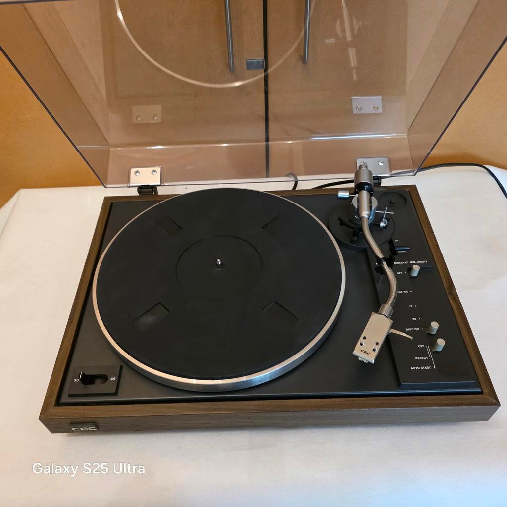 C.E.C BD-4200 Vintage Platenspeler - Goede Staat, Ophalen, Gebruikt, Platenspeler, Overige merken