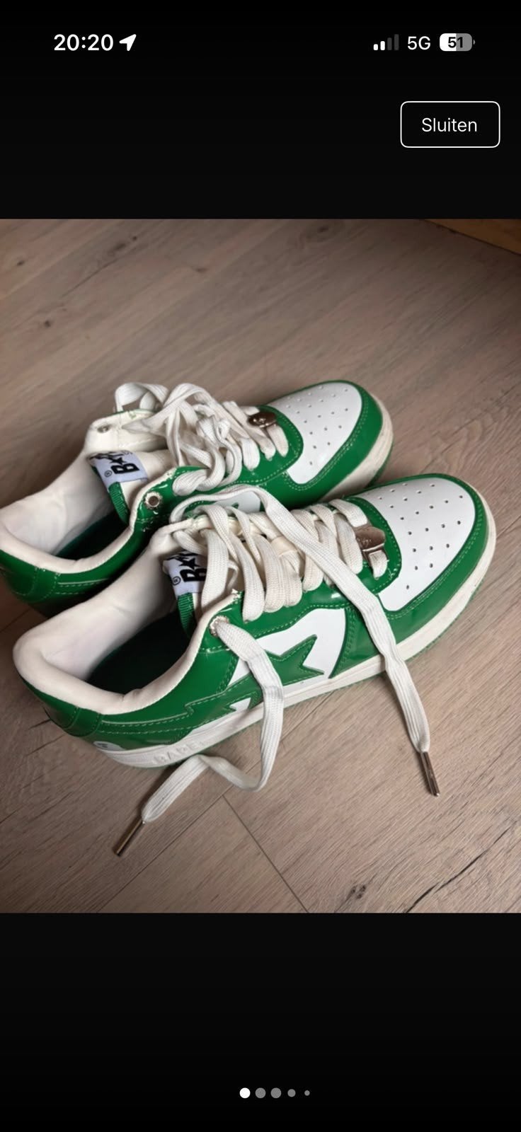 sneaker   Bape, Ophalen, Zo goed als nieuw, Schoenen