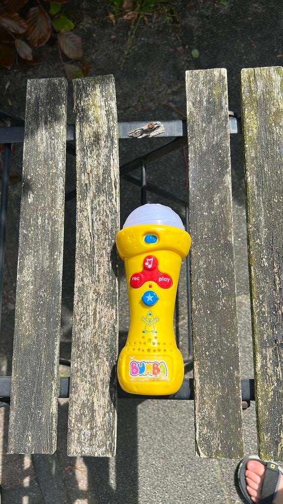 Bumba microfoon, Kinderen en Baby's, Speelgoed | Vtech, Ophalen, Zo goed als nieuw, 6 maanden tot 2 jaar