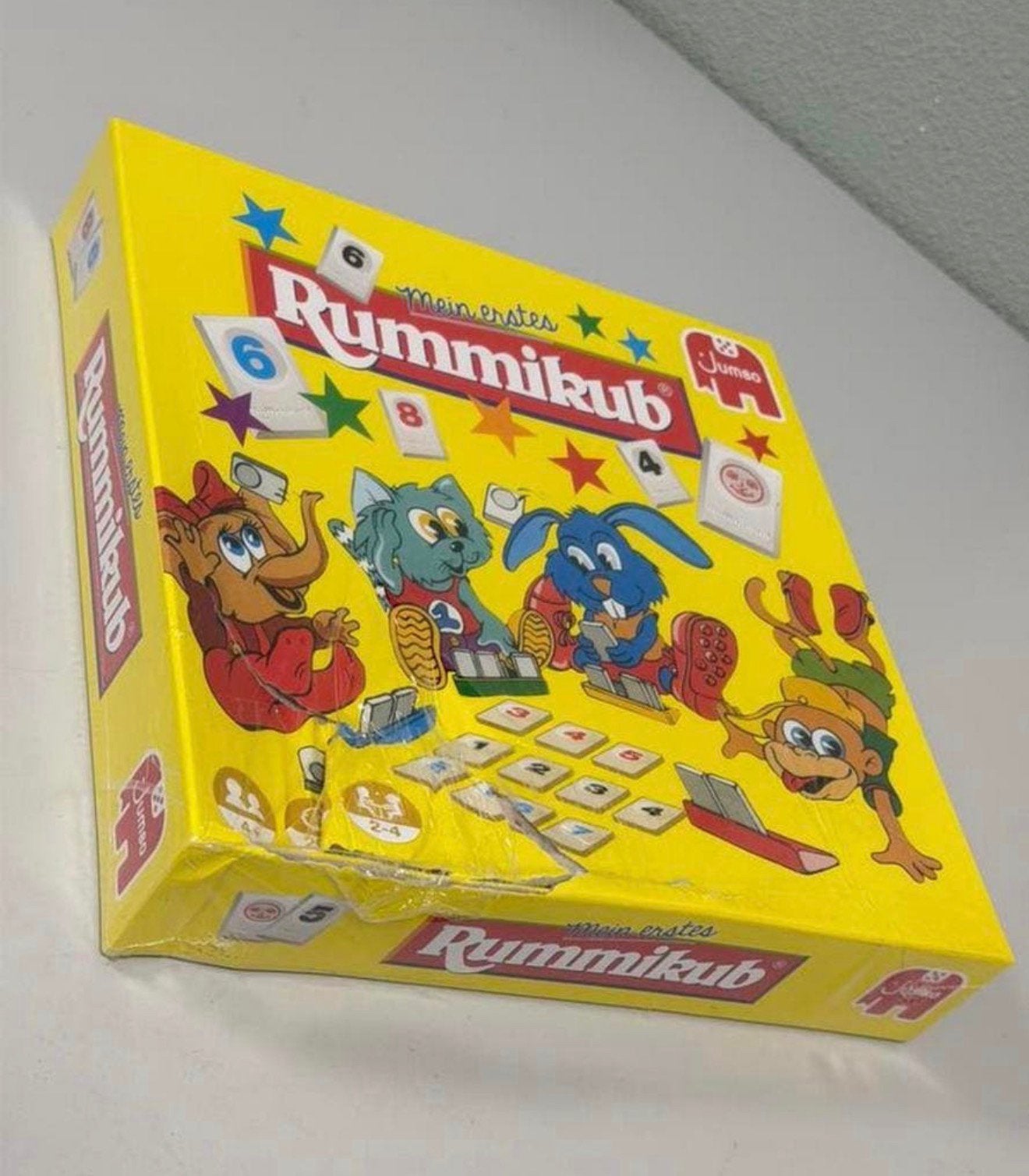 Jumbo Mijn Eerste Rummikub Nieuw - gezelschapsspel (duits), Hobby en Vrije tijd, Nieuw, Ophalen of Verzenden, H, H