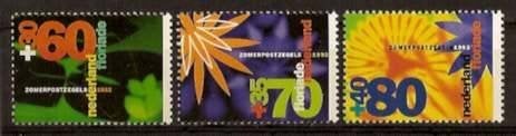Nederland NVPH nr 1521/3 postfris Floriade 1992, Ophalen of Verzenden, Na 1940, Postfris