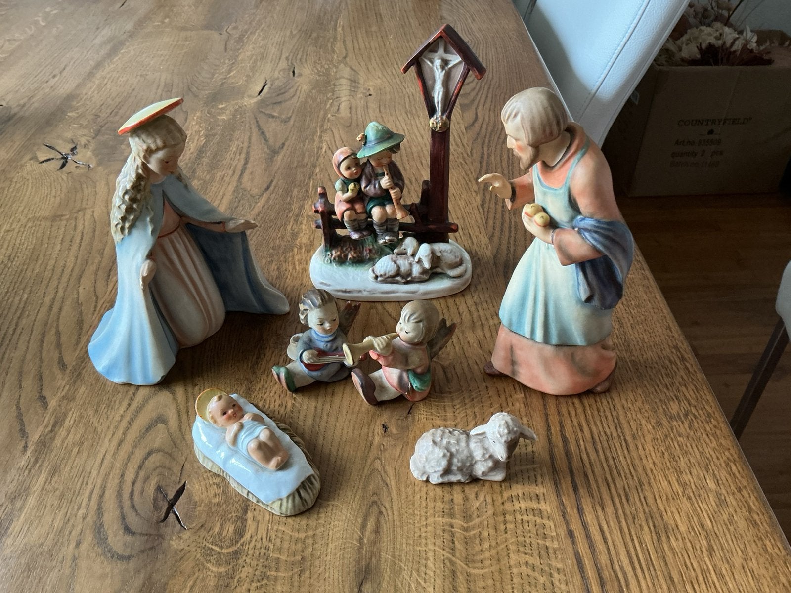 Hummels, deel kerststal., Ophalen of Verzenden, Gebruikt, Hummel