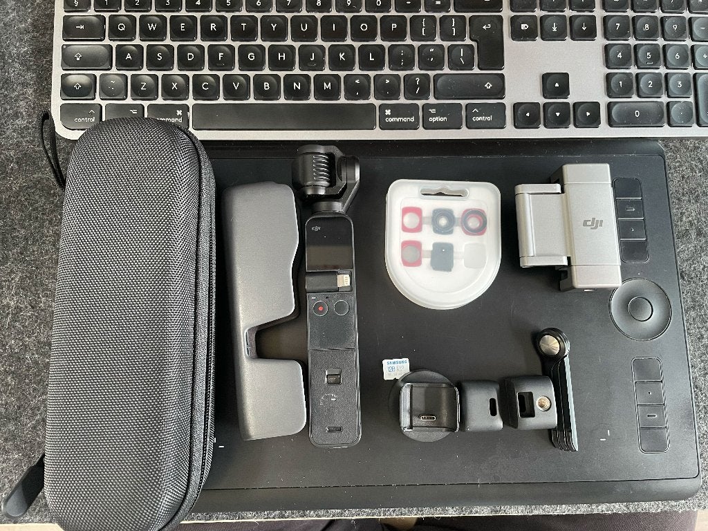 DJI Osmo Pocket 2 Complete Kit + Extra Lenses & Accessories, Ophalen of Verzenden, Gebruikt, Overige merken