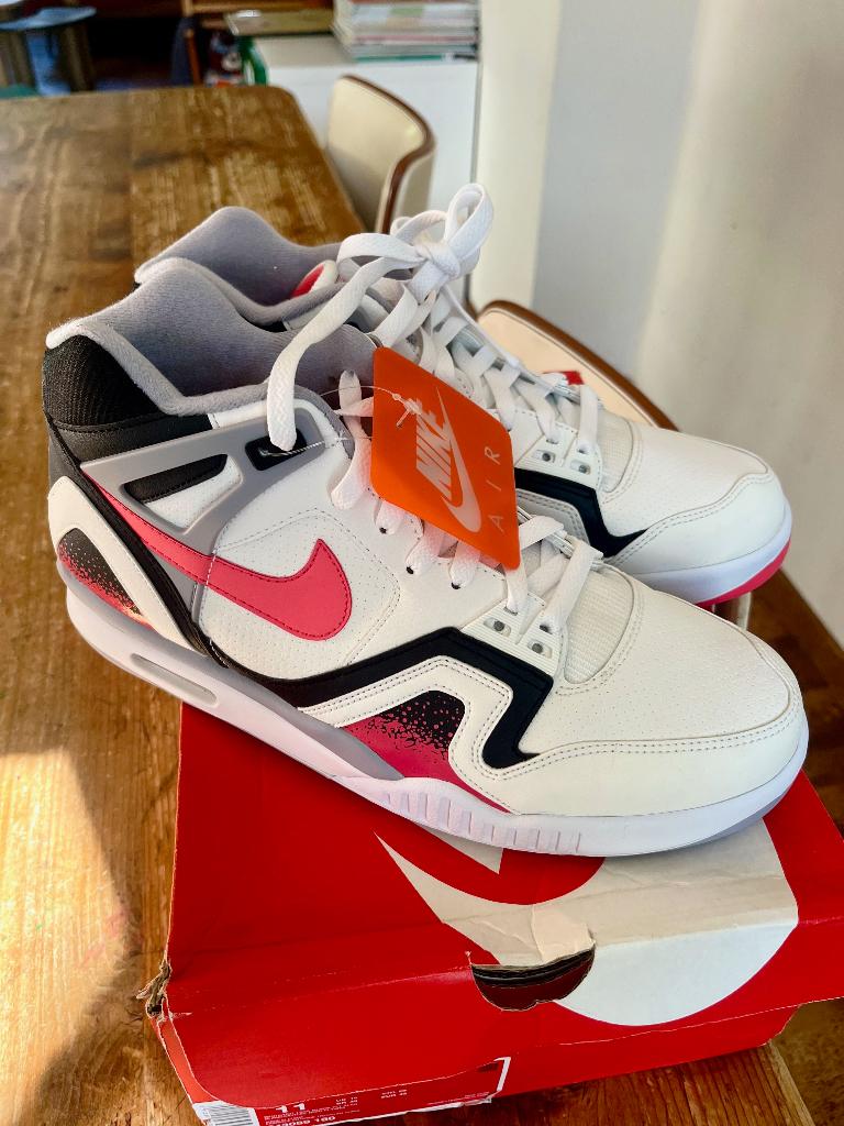 Nike Air Tech Challenge II QS Hot Lava 45 NIEUW, Kleding | Heren, Schoenen, Ophalen, Wit, Nike, Nieuw