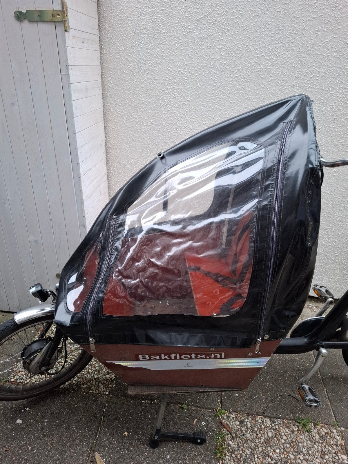 Zeer mooie huif / tent / regentent voor cargobike short/kort, Huif, Zo goed als nieuw, 2 kinderen, Ophalen