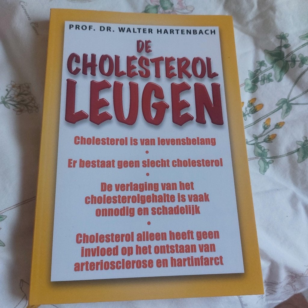 DE CHOLESTEROL LEUGEN, Ophalen of Verzenden, Zo goed als nieuw, Gezondheid en Conditie, Prof. dr. Walter hartenbach