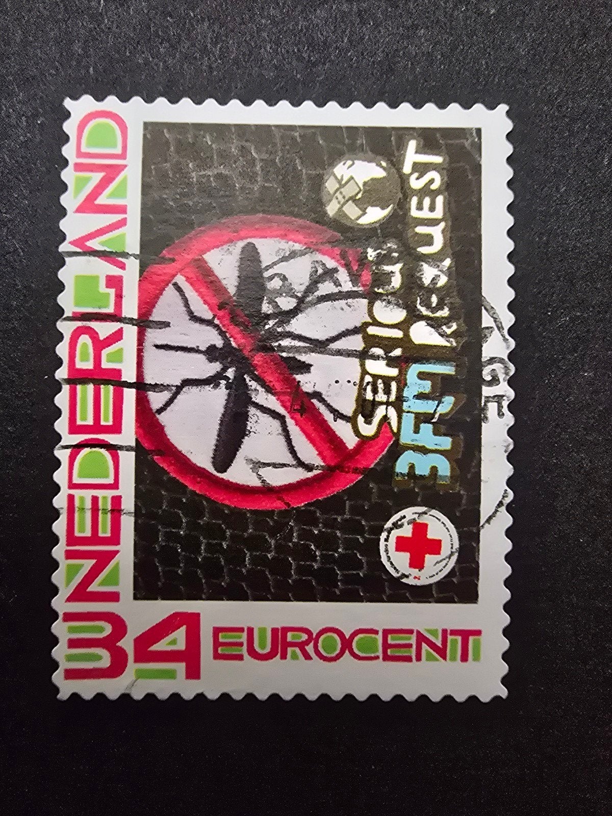Persoonlijke Postzegel Nederland 2008 - Serious Request, Ophalen of Verzenden, Na 1940, Gestempeld
