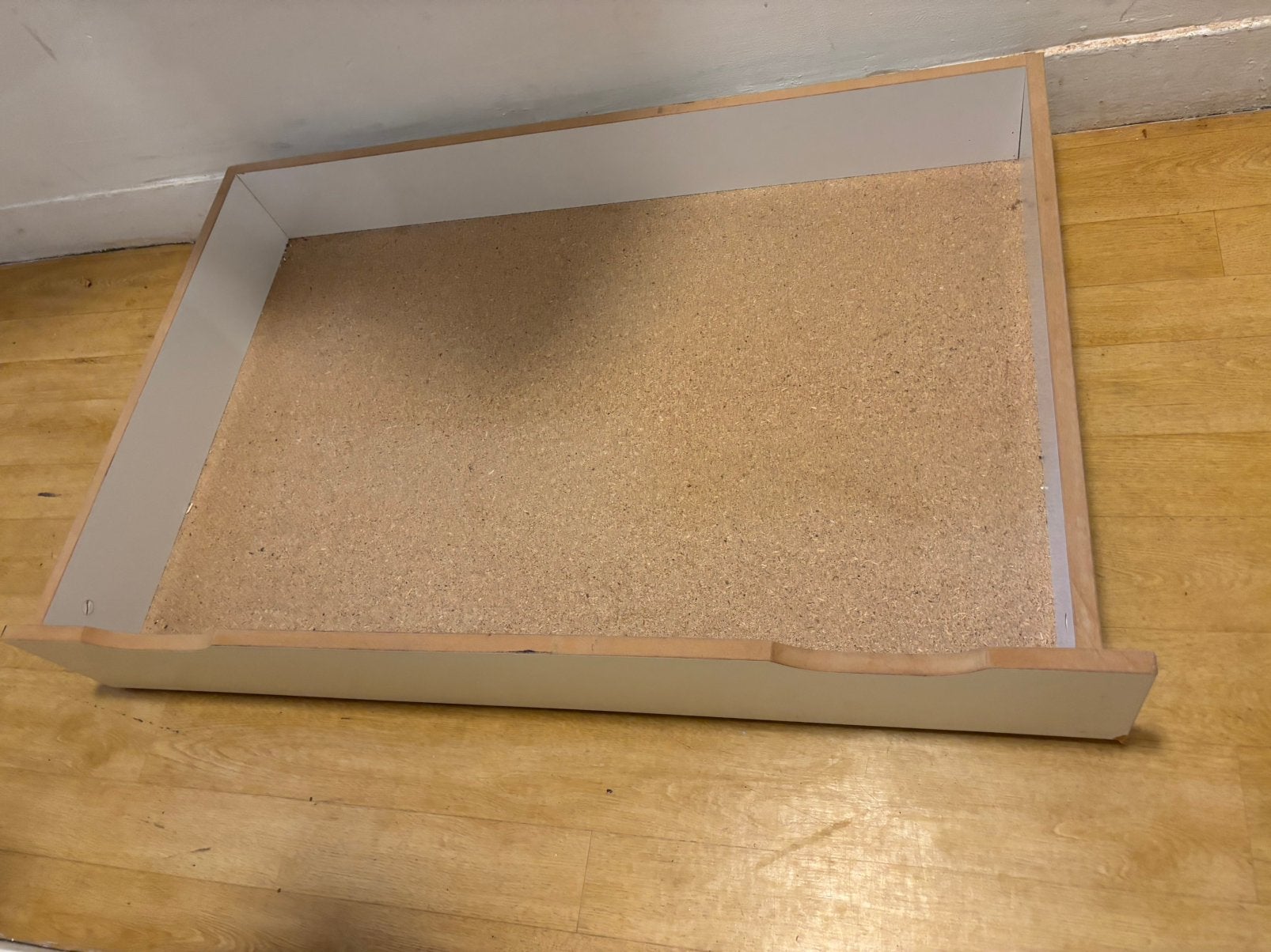 Ikea bedlade 62 x 93.5 x 16cm, Ophalen, Gebruikt, Eenpersoons, Wit