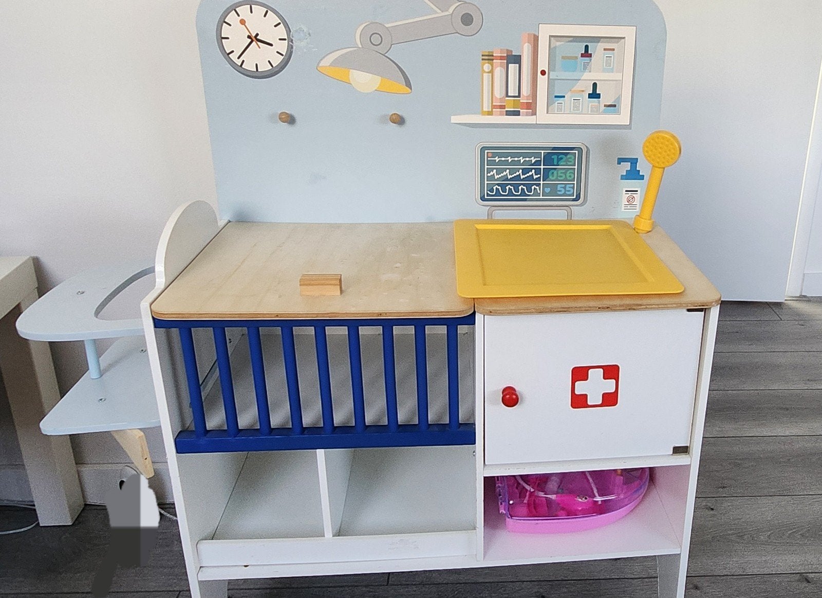 kinder dokter set, Ophalen