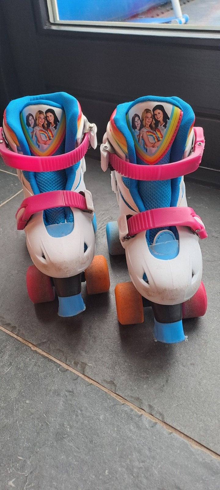 K3 rolschaatsen verstelbaar maat 31-34, Ophalen, Verstelbaar, Gebruikt, Kinderen