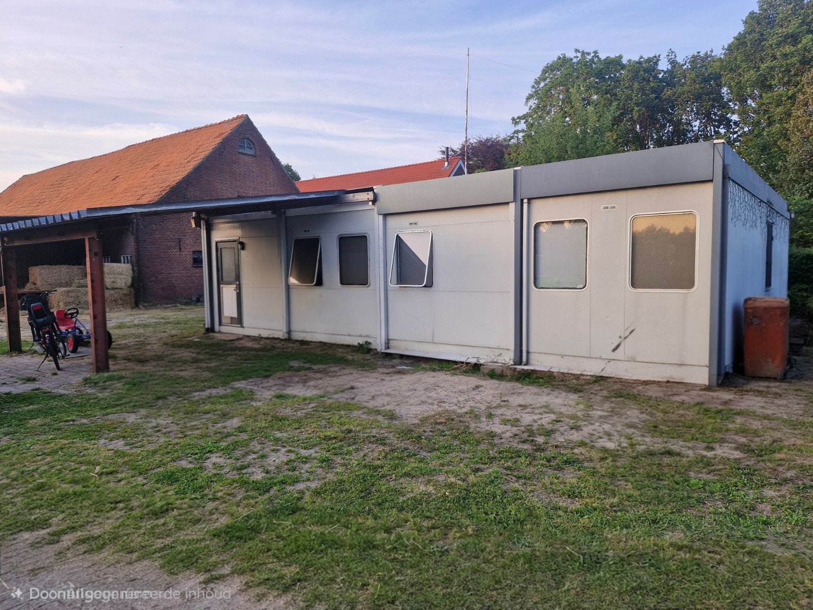 Ruime Portacabin woonunit - 120m² met 3 kamers, Ophalen