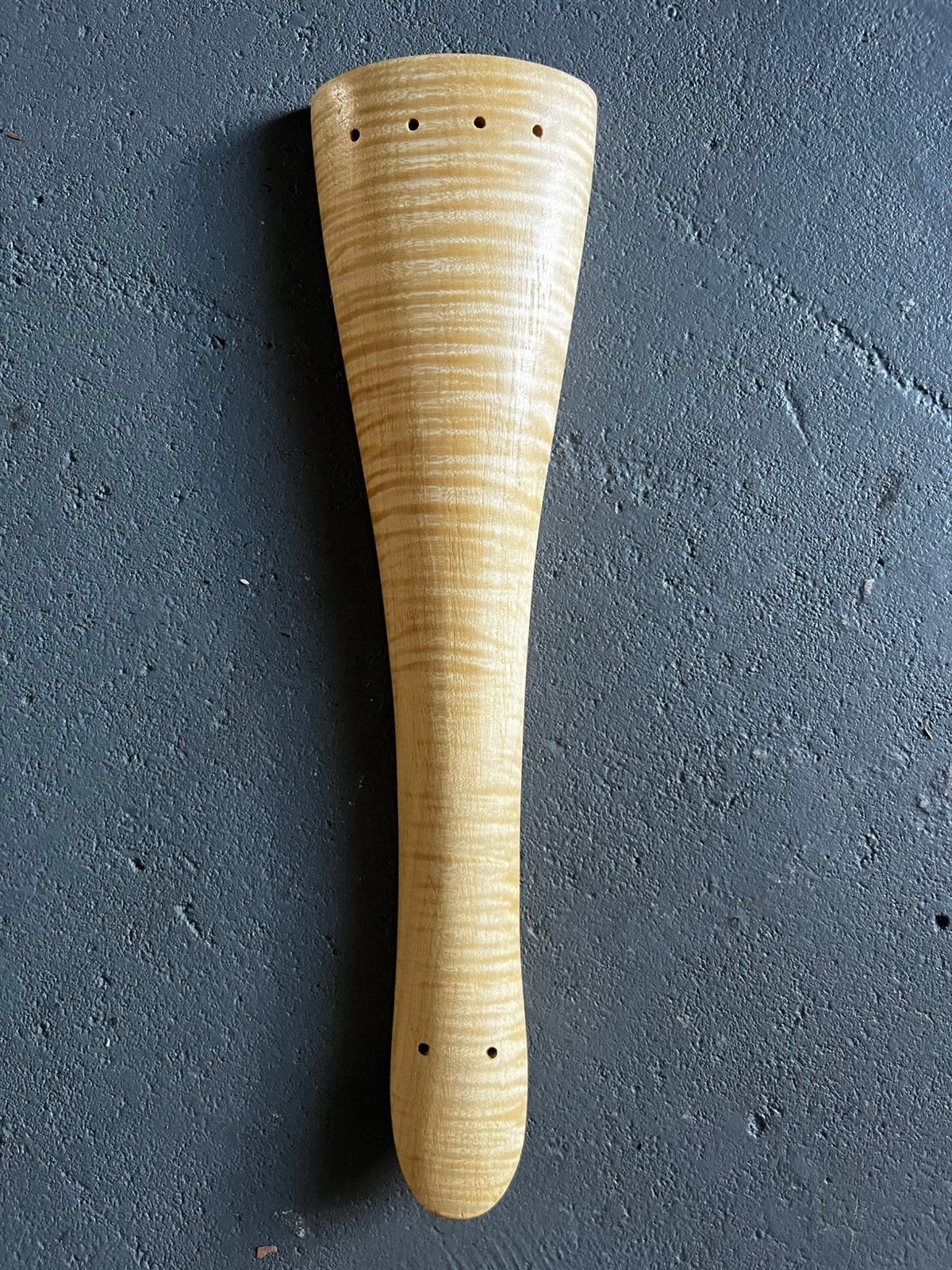 contrabas staartstuk tailpiece double bass curly tiger maple, Muziek en Instrumenten, Ophalen, Nieuw