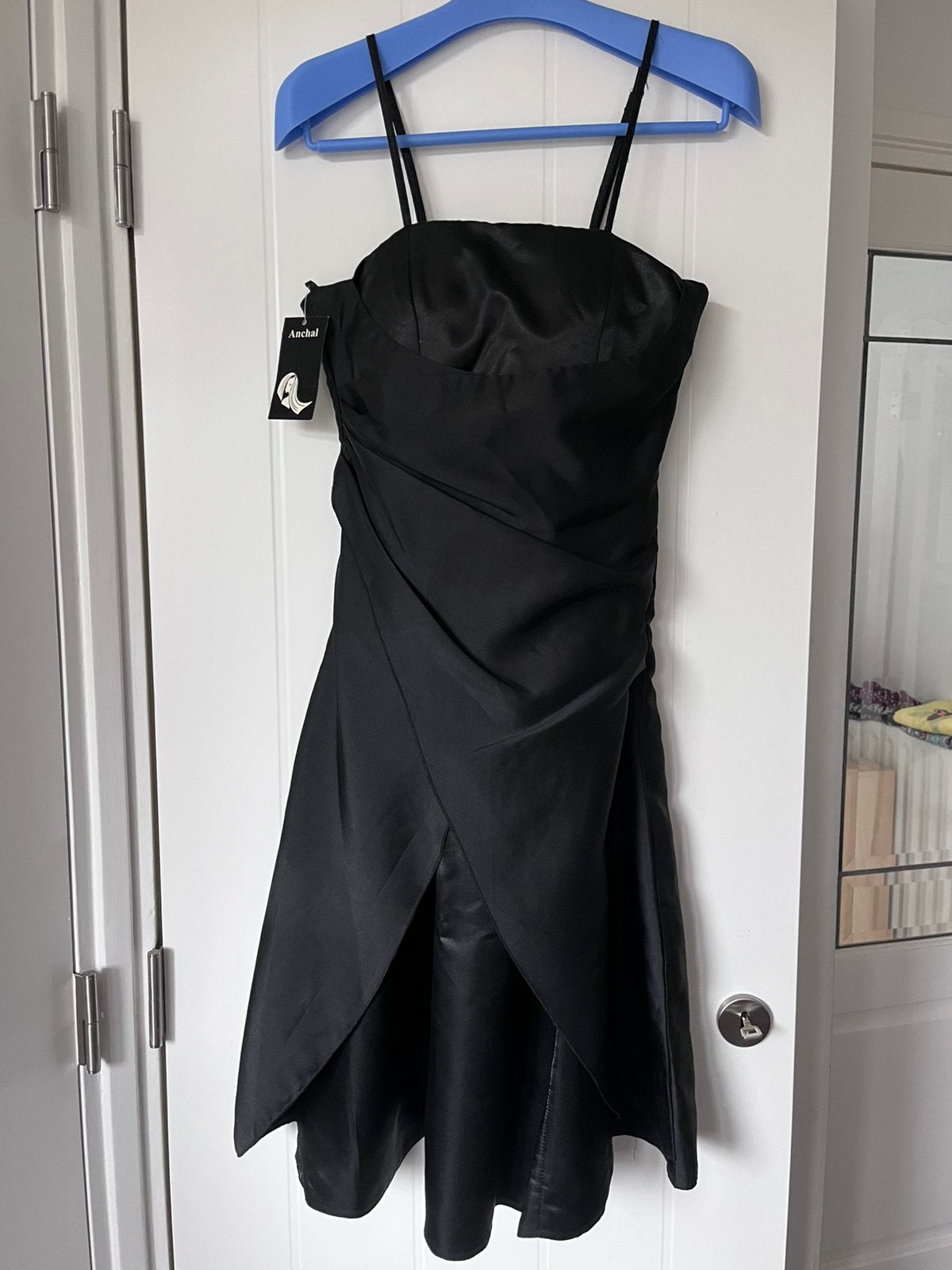 Galajurk zwart NIEUW met veterdetail - maat S, Kleding | Dames, Zwart, Nieuw, Anchal, Ophalen of Verzenden