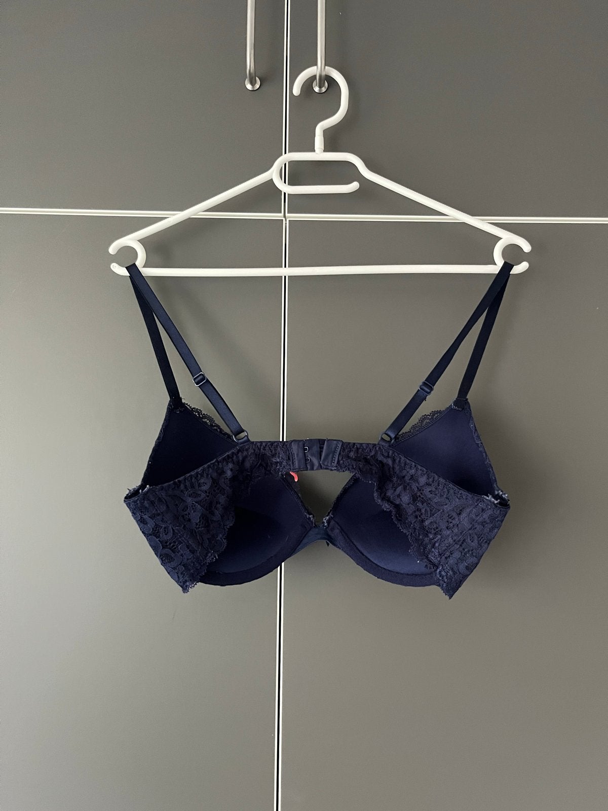 Hunkemöller Push-up BH - Donkerblauw kant, Ophalen of Verzenden, Blauw, BH