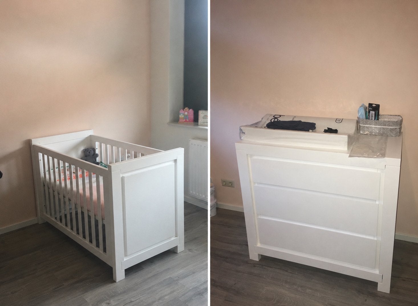 Ledikant + commode TWF type Malibu, Ophalen, Gebruikt, Jongetje of Meisje