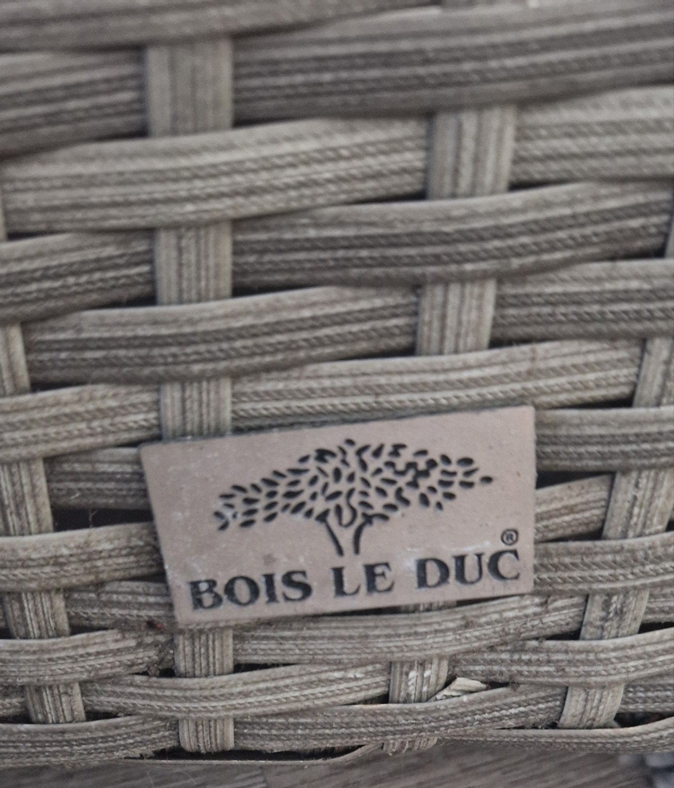 Bois Le Duc Wicker  2-zitsbank, Zo goed als nieuw, Loungeset, Wicker, Bank