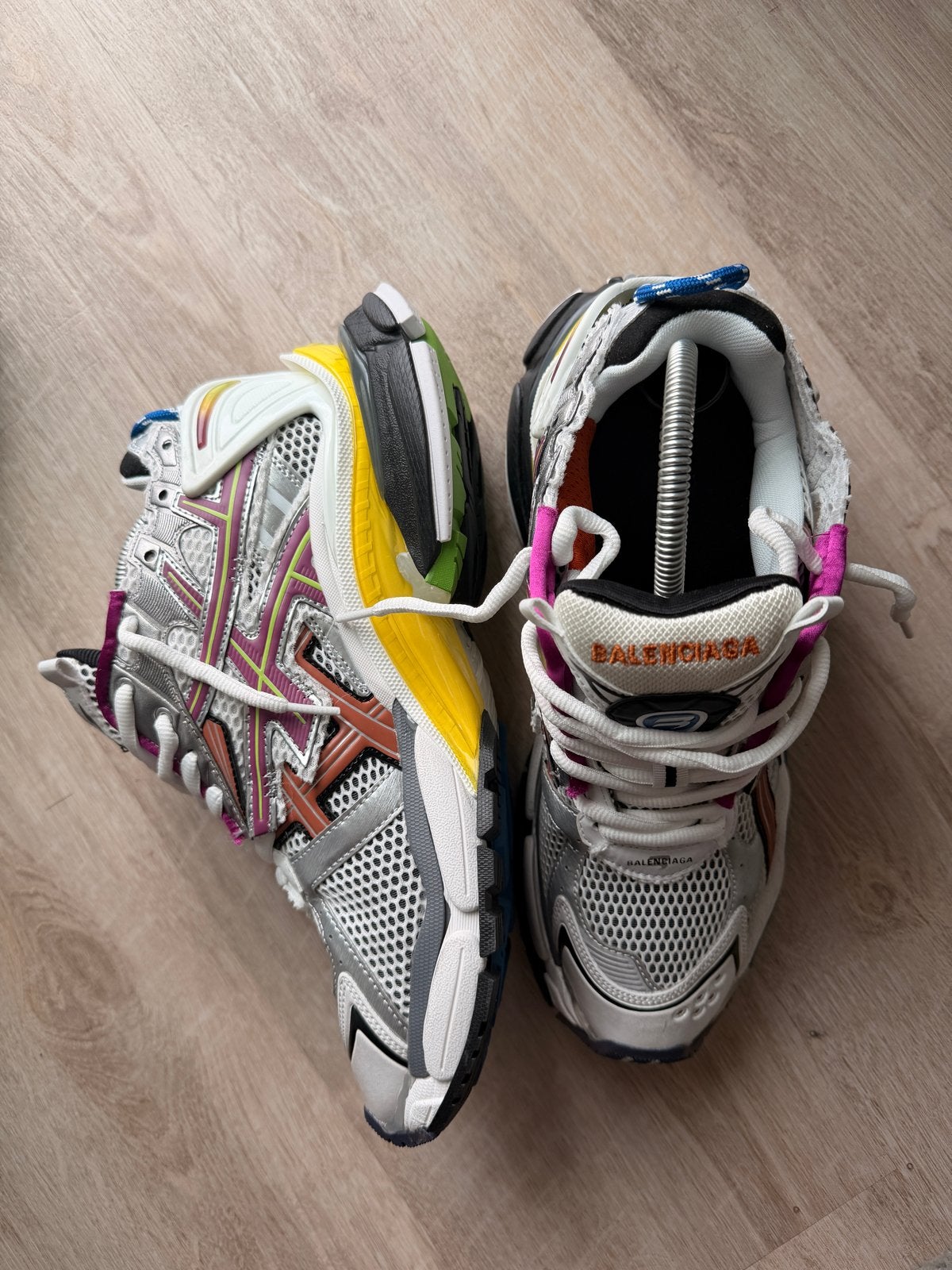Balenciaga Runner Sneakers - Maat 45, Ophalen of Verzenden, Zo goed als nieuw, Overige kleuren, Sneakers of Gympen