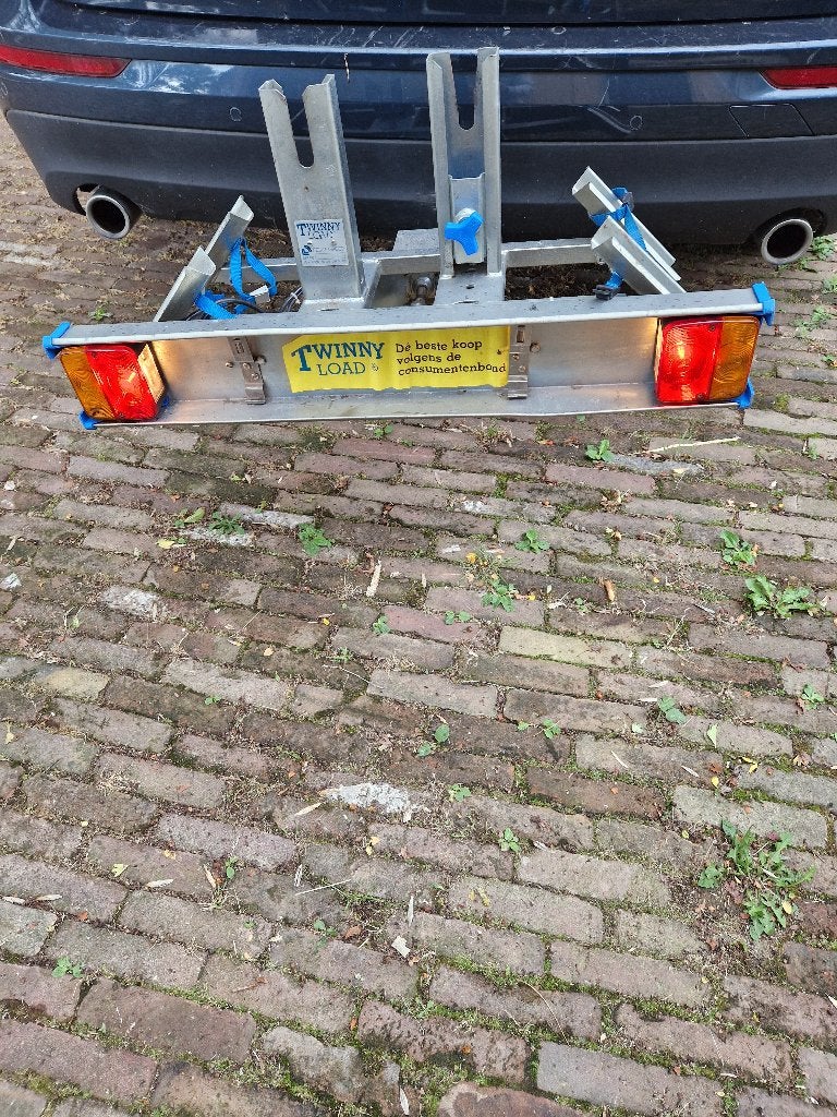 Fietsdrager Twinny load, Ophalen, 2 fietsen, Zo goed als nieuw, Trekhaakdrager