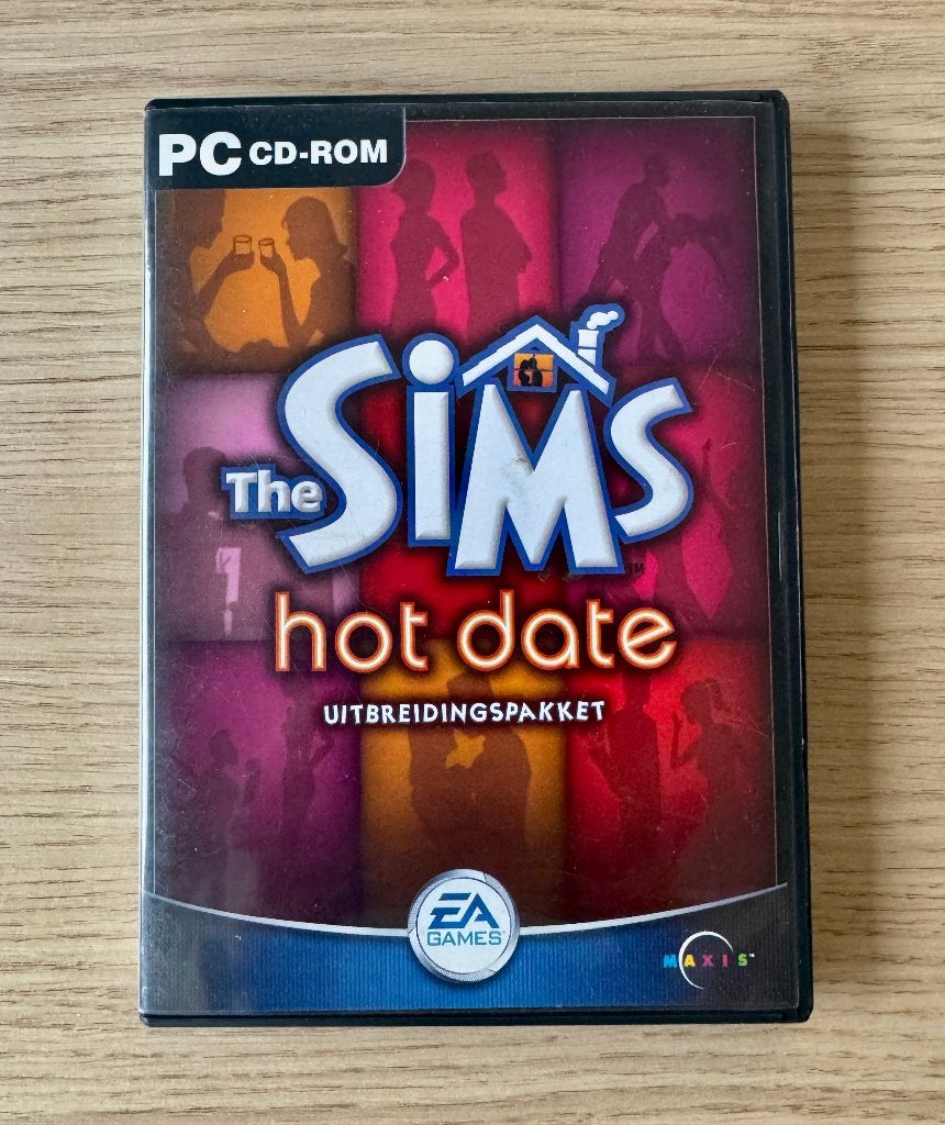 The Sims: Hot Date - Uitbreidingspakket (PC CD-rom Windows), 1 speler, Ophalen of Verzenden, Zo goed als nieuw, Vanaf 12 jaar