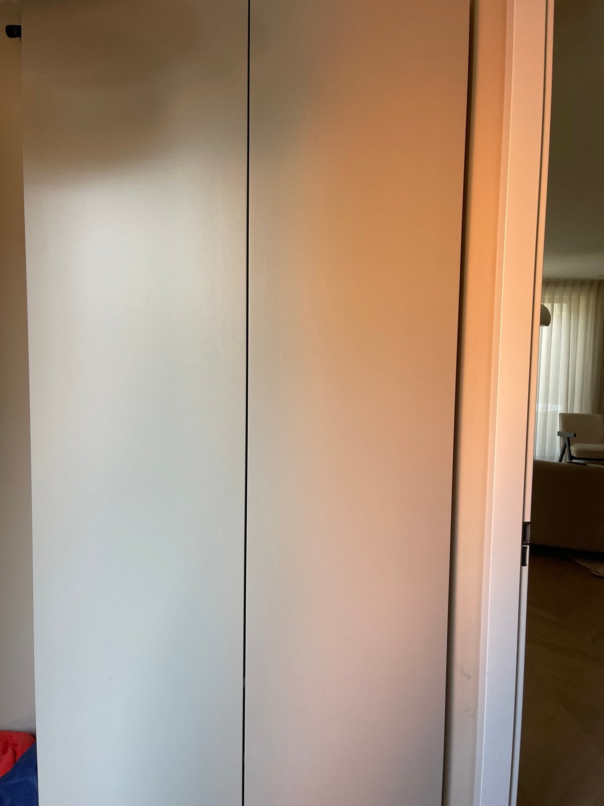 IKEA PAX Kast 100x35x236 met 2 Forsand deuren, Huis en Inrichting, Ophalen, Gebruikt, 100 tot 150 cm, 200 cm of meer
