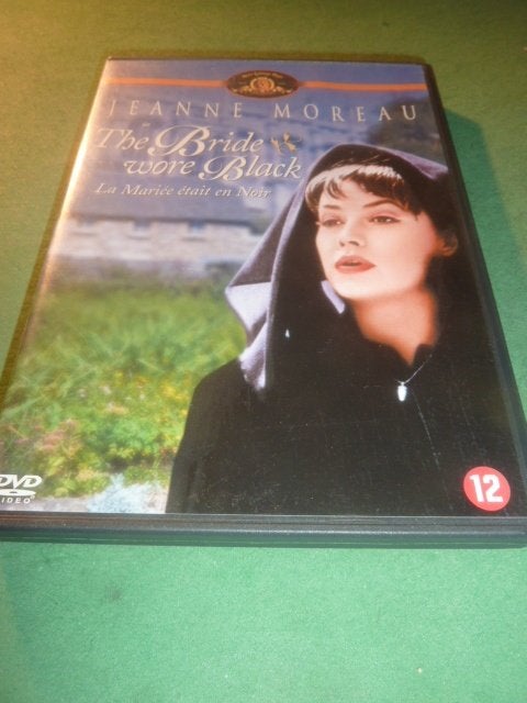 The bride wore black Francois Truffaut Dvd Met Jeanne Moreau, Drama, Verzenden, Alle leeftijden, Nederlands