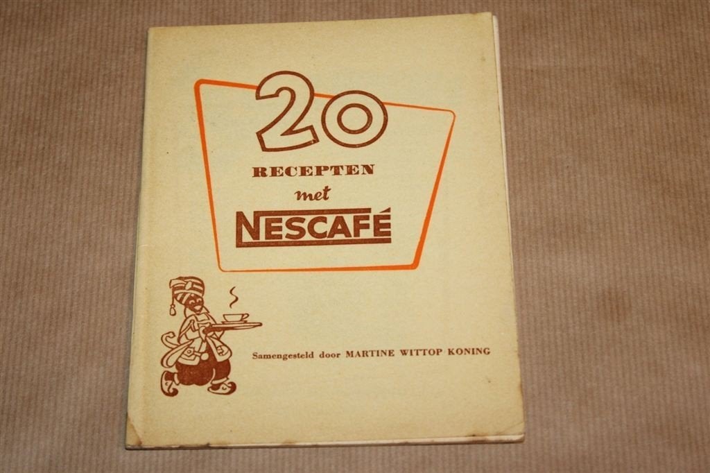 20 recepten met Nescafé - Wittop Koning - Nestlé 1950, Ophalen of Verzenden, Zo goed als nieuw, Nederland en België