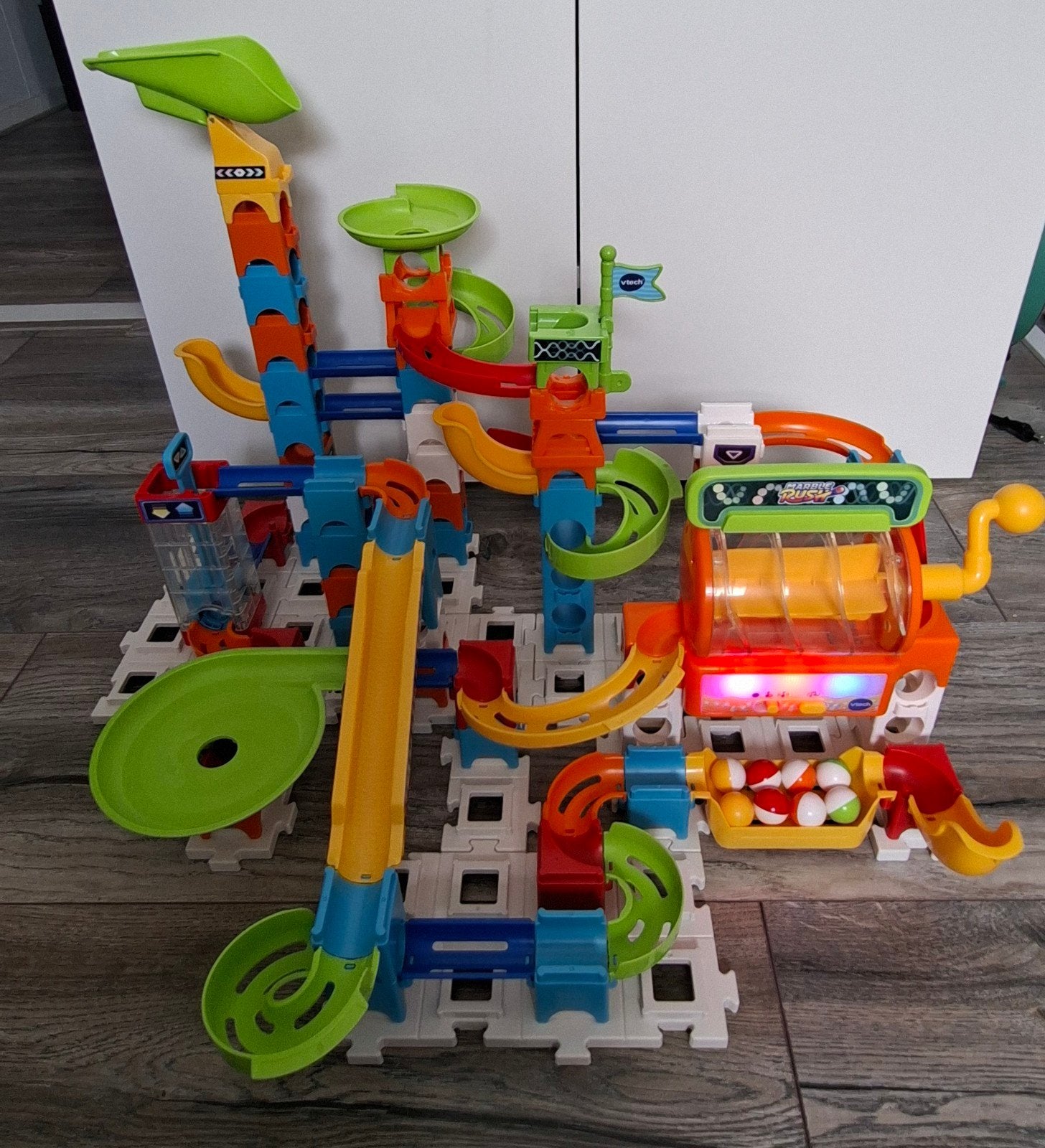 Vtech Marble Rush Super Action Set knikkerbaan, Ophalen, Zo goed als nieuw, Overige merken