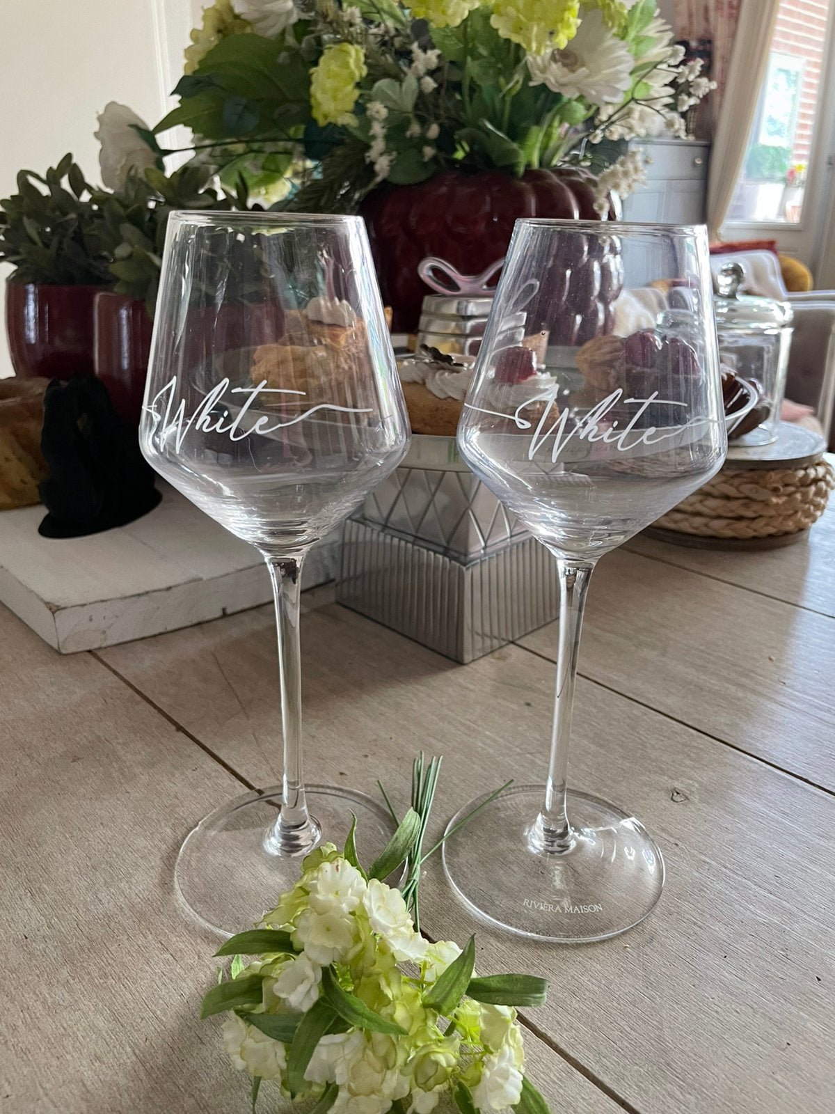 2 x Wine Glass, Verzamelen, Glas en Borrelglaasjes, Ophalen of Verzenden, Zo goed als nieuw, Overige typen