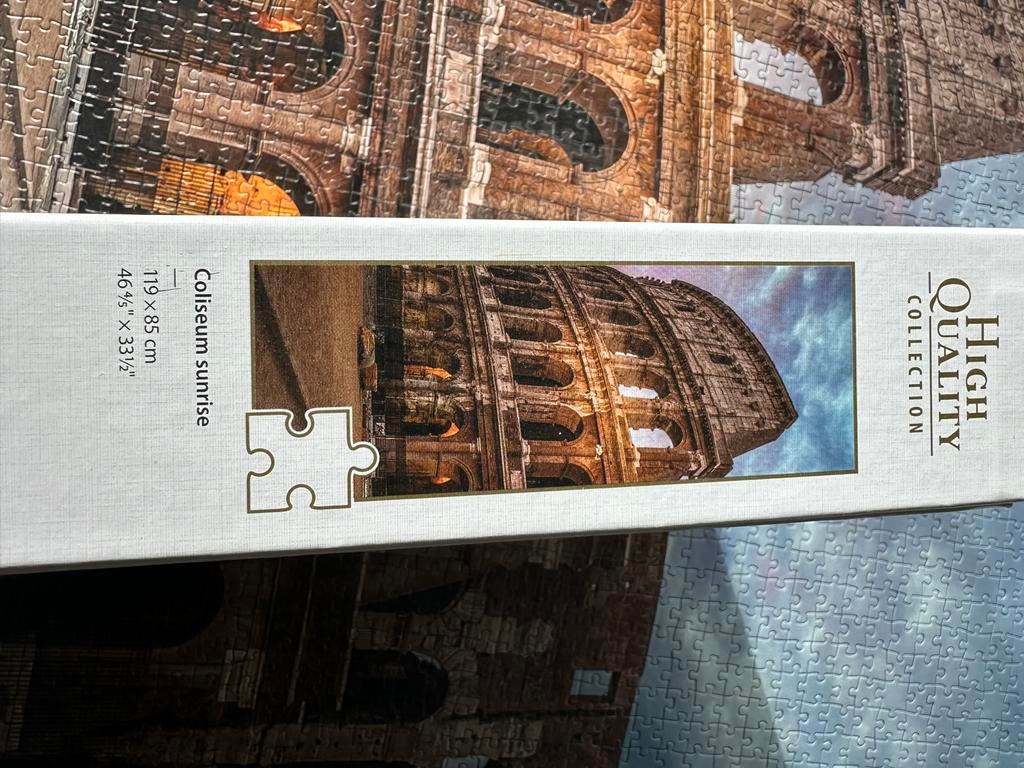 Colosseum Sunrise 3000 stukjes puzzel Clementoni, Ophalen, Meer dan 50 stukjes, Zo goed als nieuw, 6 jaar of ouder