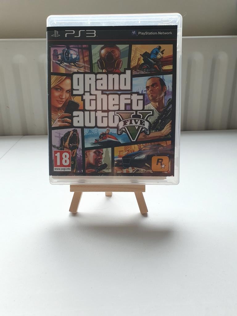 Grand Theft Auto V (GTA 5) PS3 - Zo goed als nieuw, Avontuur en Actie, Online, Gebruikt, Vanaf 18 jaar