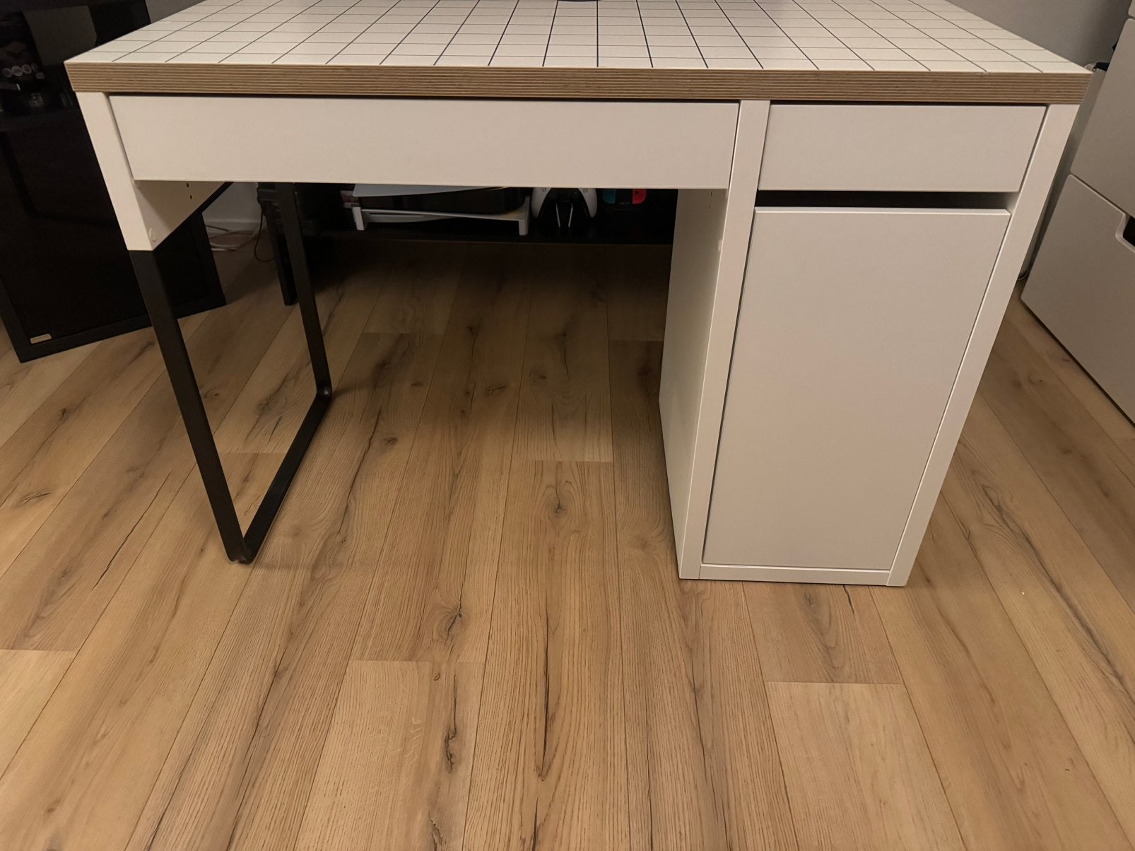 Bureau Micky Ikea, Huis en Inrichting, Ophalen, 105 cm, Gebruikt, Hout