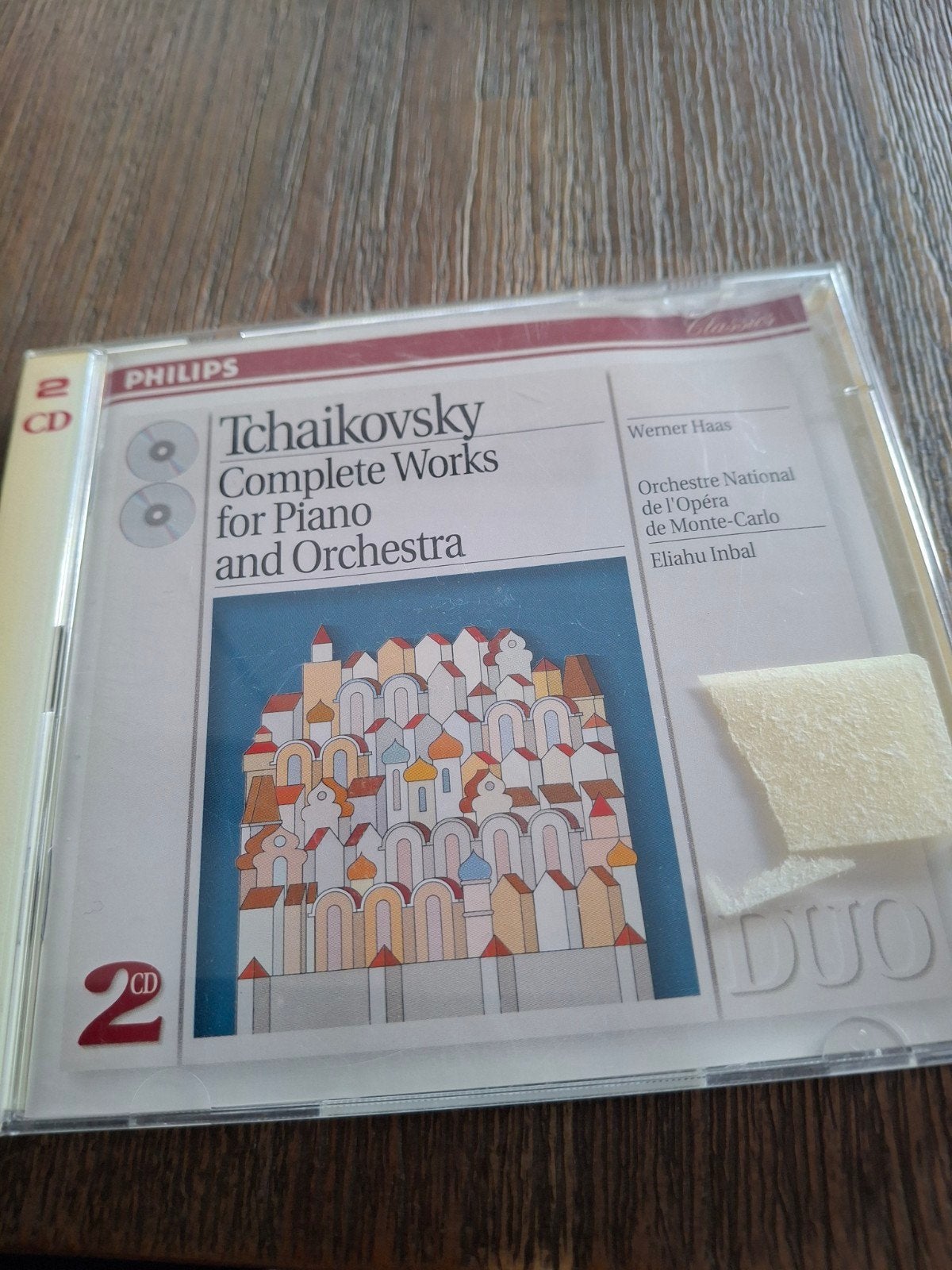 Tchaikovsky Complete Works for Piano and Orchestra 2CD, Cd's en Dvd's, Inclusief doosje, Gebruikt, Soloconcert, Ophalen of Verzenden
